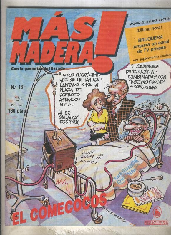 Mas Madera numero 16 (numerado 1 en la trasera)