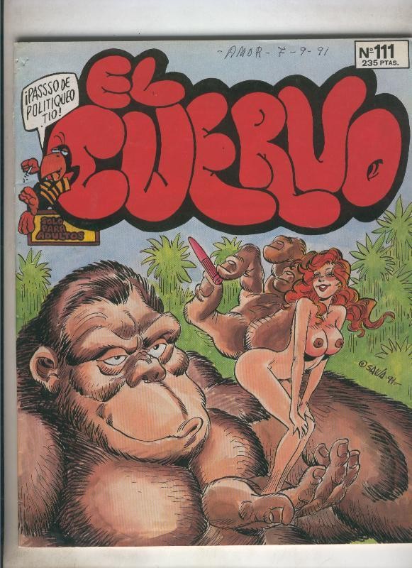 El Cuervo numero 111: cuentos inmorales: La princesa y el campesino