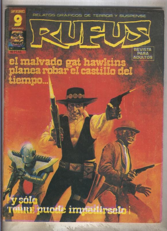 Rufus numero 49 (numerado 1 en trasera)