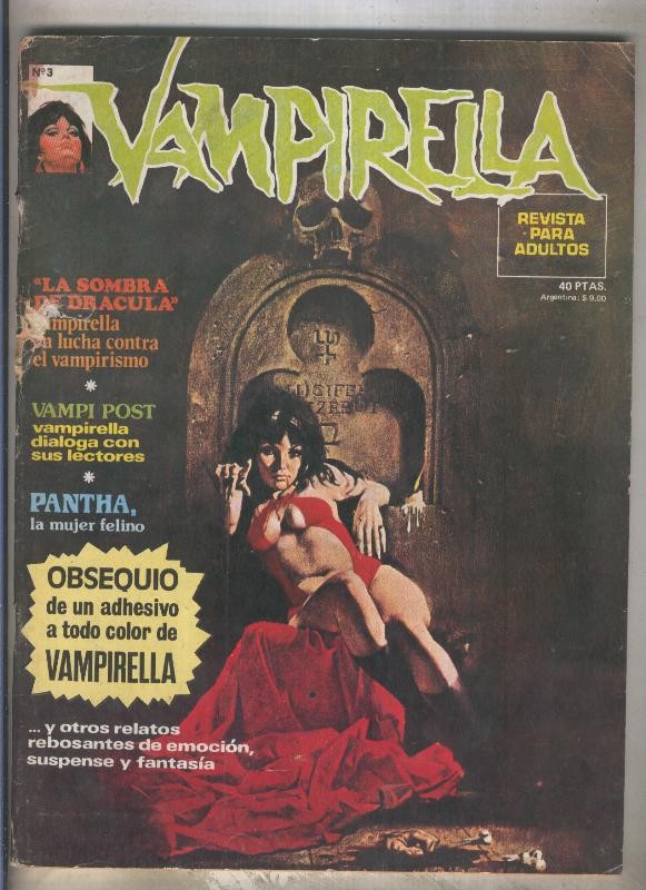 Vampirella numero 03 (numerado 4 en trasera)