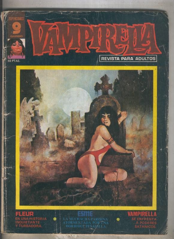 Vampirella numero 07 (numerado 1 en trasera)