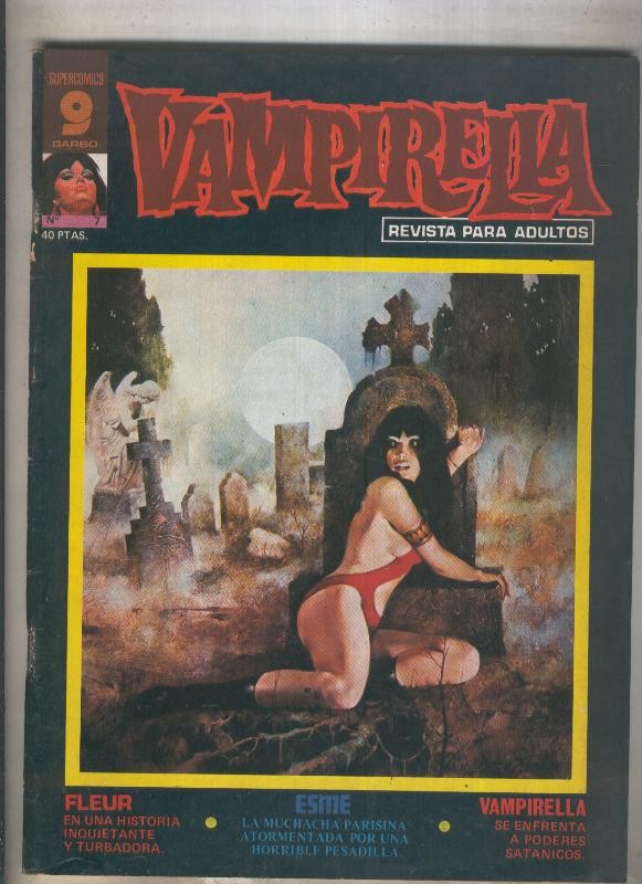 Vampirella numero 07 (numerado 3 en trasera)