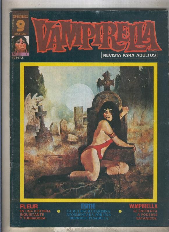 Vampirella numero 07 (numerado 6 en trasera)