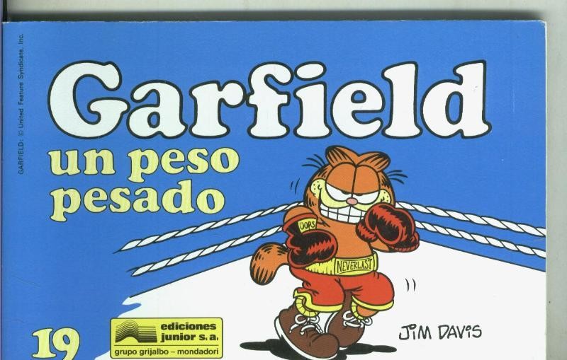 Garfield de Jim Davis numero 19: Un peso pesado