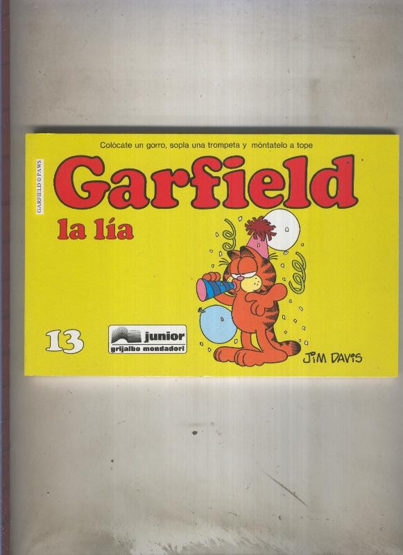 Garfield de Jim Davis numero 13: La lia (numerado 1 en interior cubierta)