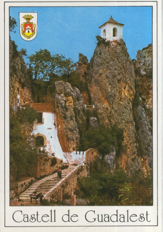 Postal 016137: Castell de Guadalest, Alicante