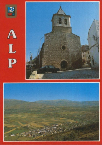 Postal 016138: Vistas de Alp, Girona