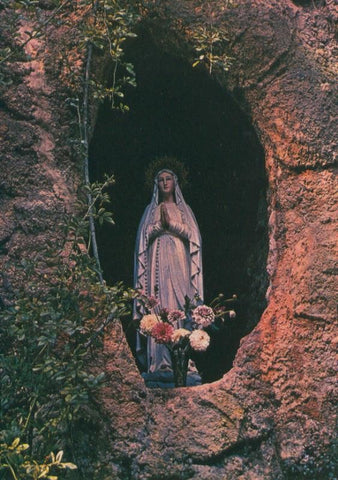 Postal 016152: Virgen Nuestra Señora de Lourdes de Arenys de Munt, Barcelona