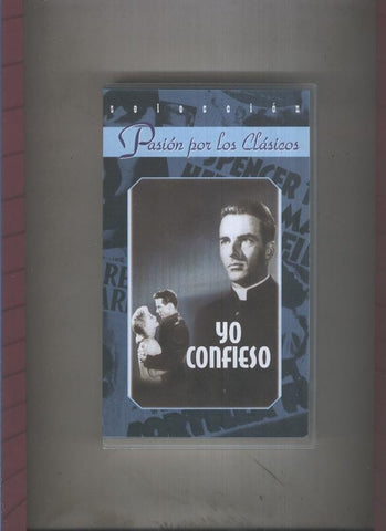 Video VHS: Yo confieso con Montgomery Cliff