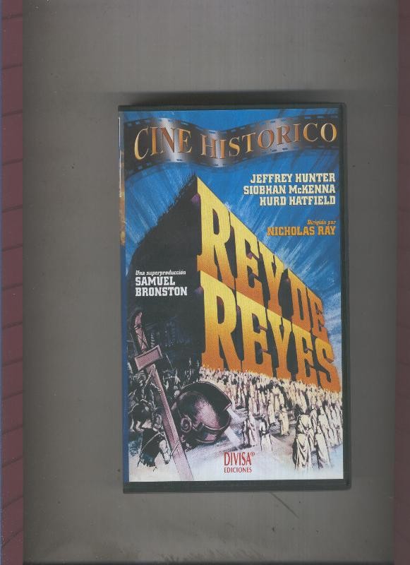 Video VHS: Rey de Reyes con Jeffrey Hunter