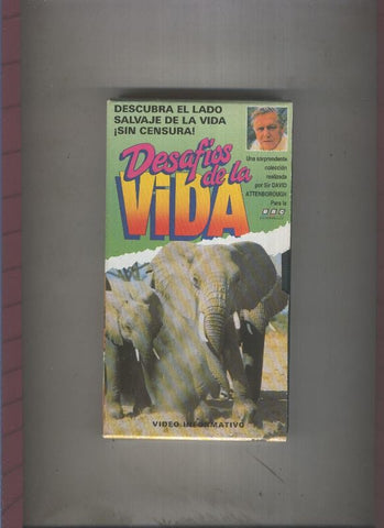 Video VHS: Desafios de la vida, video informativo