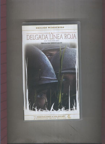 Video VHS: La delgada linea roja