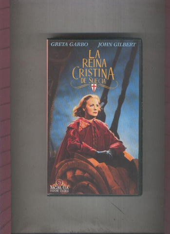 Video VHS: La reina cristina de Suecia con Greta Garbo y John Gilbert