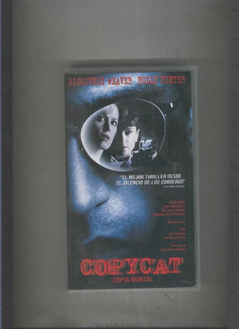 Video VHS: Copy Cat: copia mortal con Sigourney Weaver