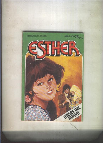 Esther bolsillo numero 13: Cosas del amor (numerado 2 en trasera)
