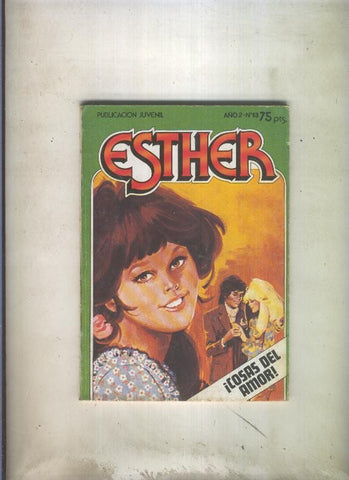 Esther bolsillo numero 13: Cosas del amor (numerado 4 en trasera)