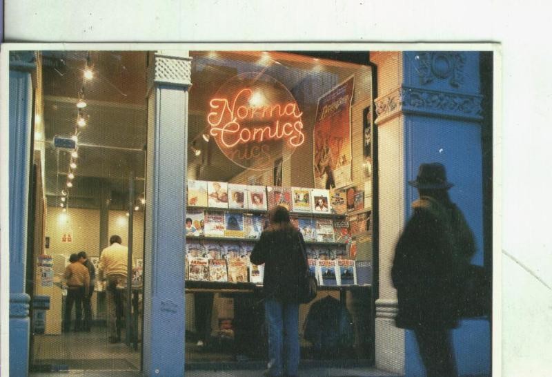 Postal 002602 Tienda Norma Comics en Paseo san juan de Barcelona