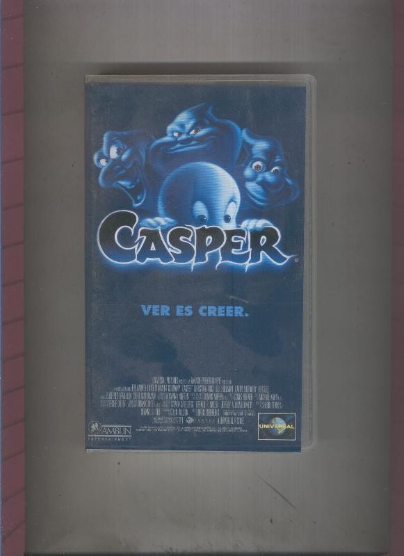 Video VHS: Casper, ver es creer