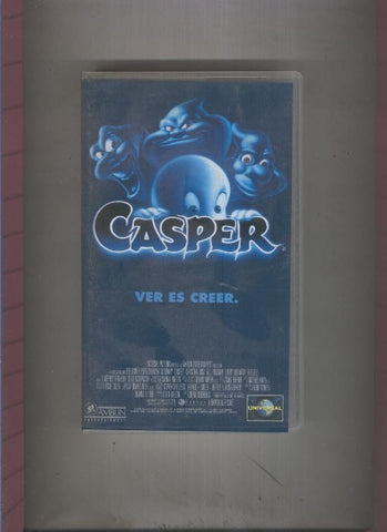 Video VHS: Casper, ver es creer