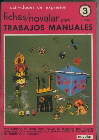 Fichas Novalar para trabajos manuales numero 3