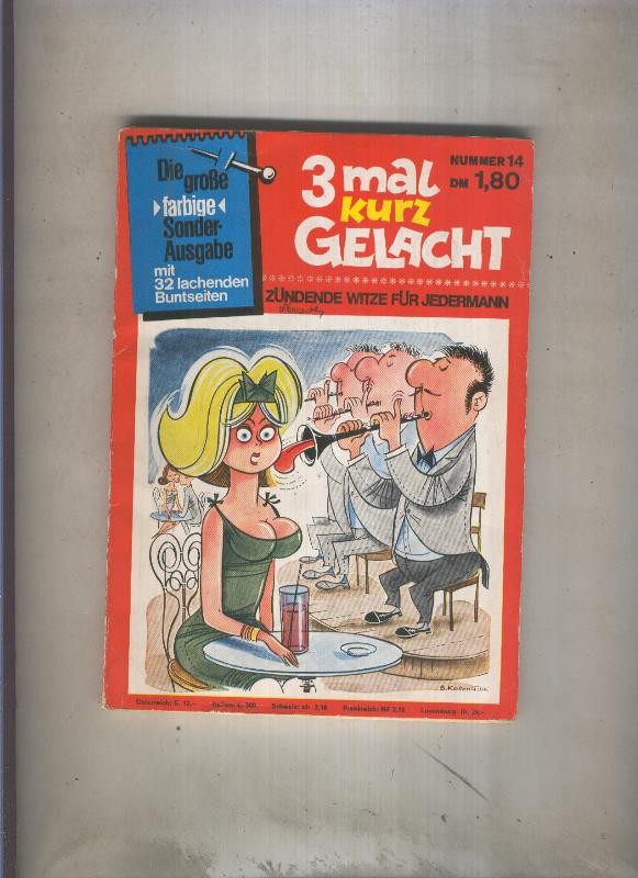 3 mal kurz gelacht numero 14