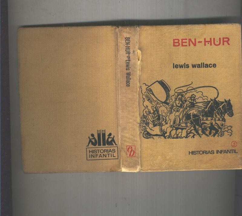 Historias Infantil numero 05: Ben Hur (cubierta sujeta con cello por estar suelta)