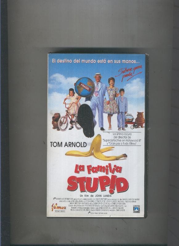 Video VHS: La familia Stupid con Tom Arnold