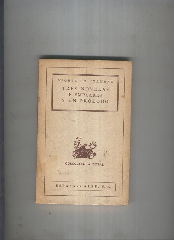 Tres novelas ejemplares y un prologo