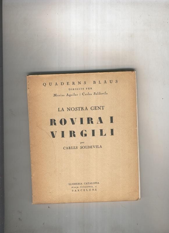 La nostra gent Rovira i Virgili