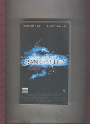 Video VHS: Frankenstein con Robert de Niro