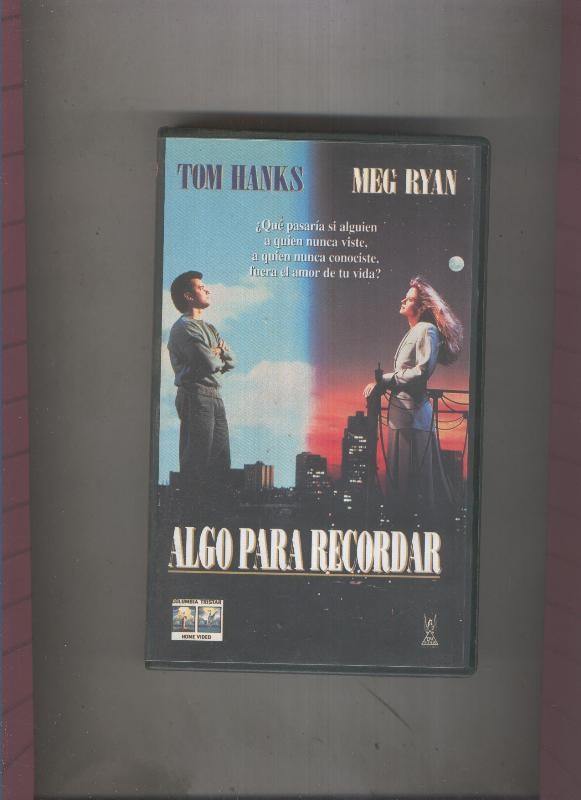 Video VHS: Algo para recordar con Tom Hanks y Meg Ryan