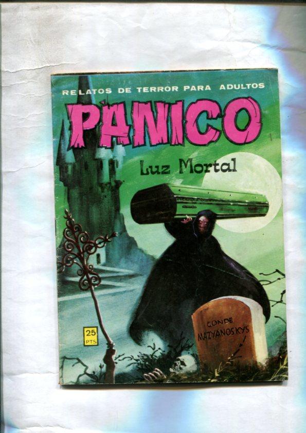 Panico formato libreta numero P: Luz Mortal (Ivan)