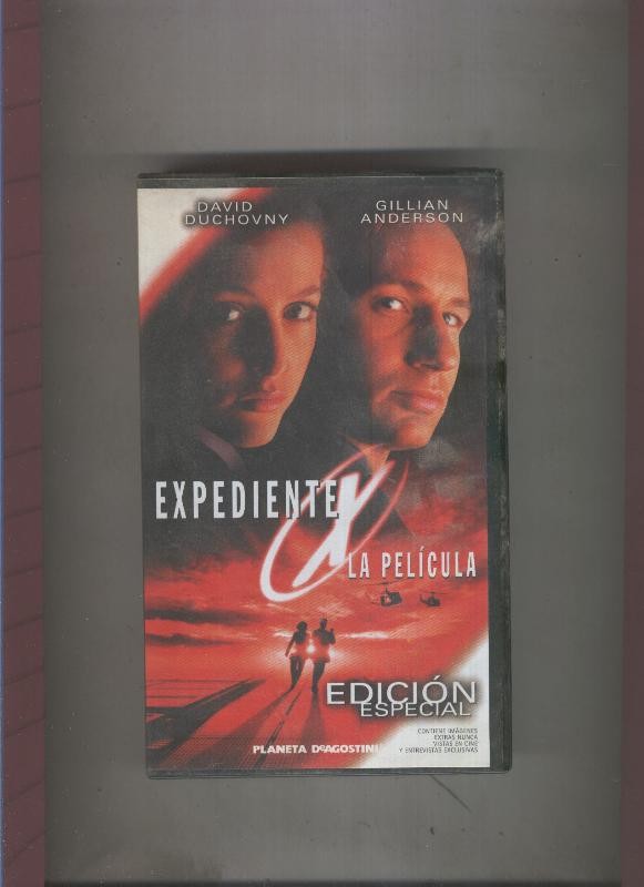 Video VHS: Expediente X: La pelicula con David Duchovny y Gillian Anderson