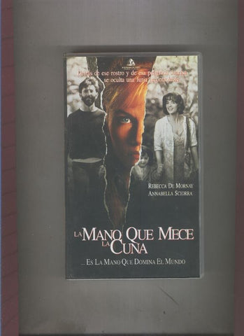 Video VHS: La mano que mece la cuna con Rebecca de Mornay y Annabella Sciorra