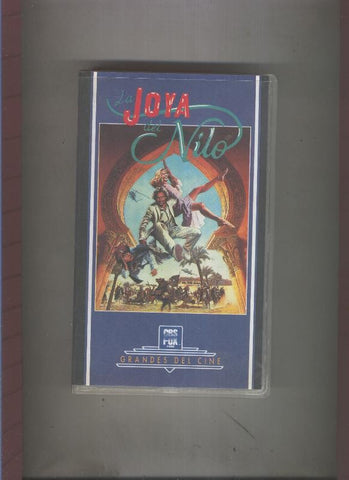 Video VHS: La joya del Nilo  con Michael Douglas y Katlhleen Turner