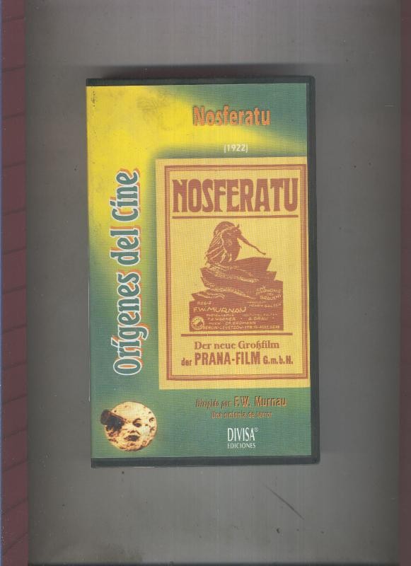 Video VHS: Origenes del Cine: Nosferatu (1922)