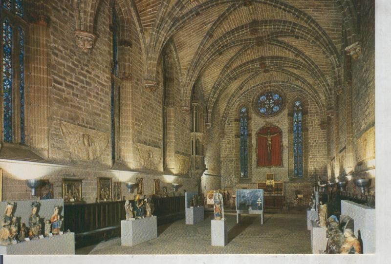 Postal 016191: Interior de la catedral de Pamplona