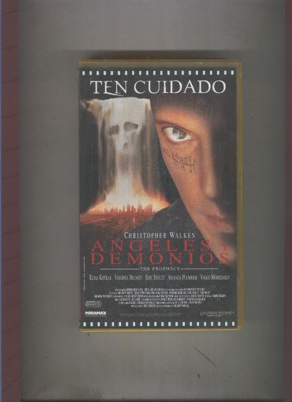 Video VHS: Angeles y Demonios con Christopher Walken