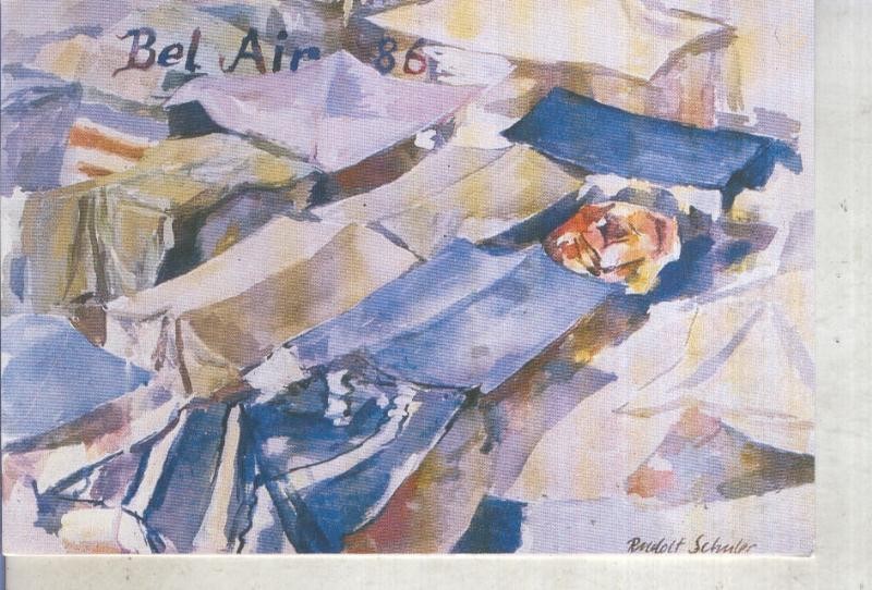 Postal 016225: Propaganda restaurante Bel Air de Barcelona