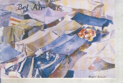 Postal 016225: Propaganda restaurante Bel Air de Barcelona