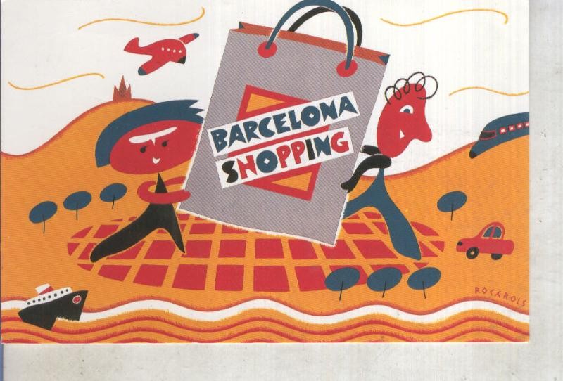 Postal 016226: Propaganda comercial de Barcelona Shopping