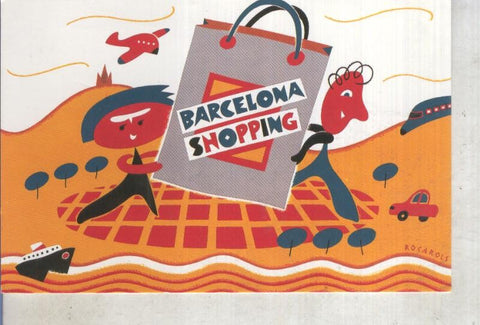 Postal 016226: Propaganda comercial de Barcelona Shopping