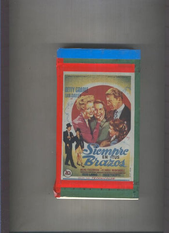 Video VHS: Siempre en tus brazos con Betty Grable y Dan Dailey