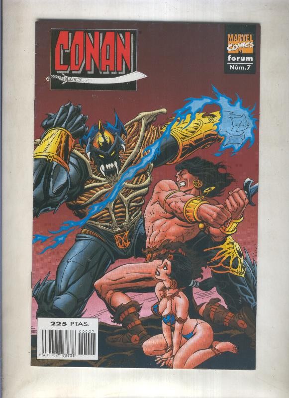 Conan nueva serie numero 07 (numerado 3 en interior cubierta)