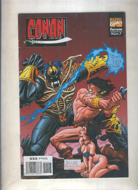 Conan nueva serie numero 07 (numerado 4 en interior cubierta)