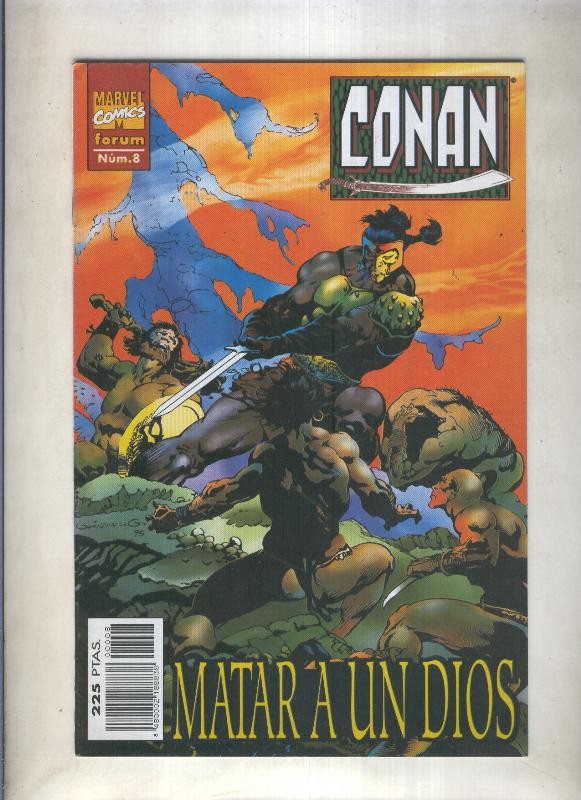 Conan nueva serie numero 08 (numerado 2 en interior cubierta)