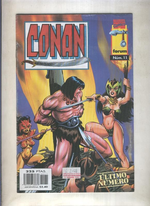 Conan nueva serie numero 11 (numerado 1 en interior cubierta)