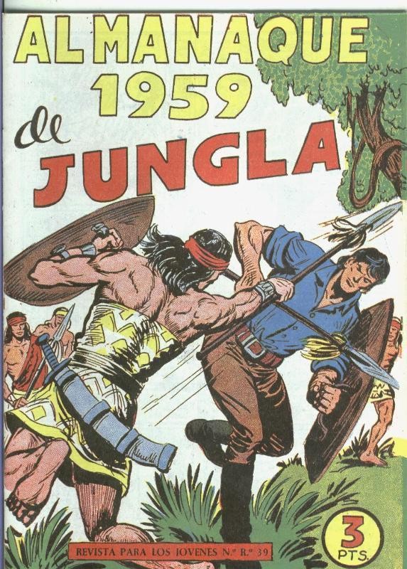 Almanaque Facsimil: Jungla para 1959