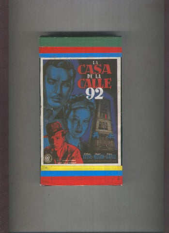 Video VHS: La casa de la calle 92 con William Eythe