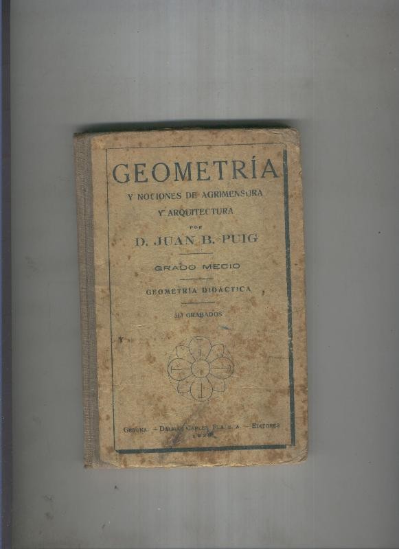 Geometria y nociones de agrimensura y arquitectura. Grado medio